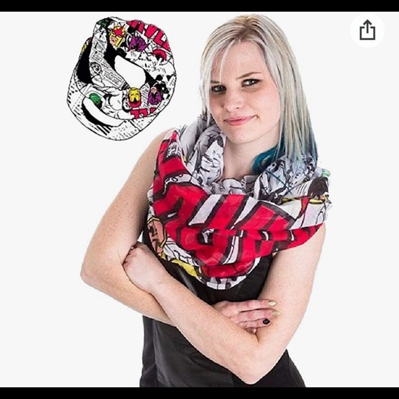 Marvel comic infinity scarf - Picture 2 of 7